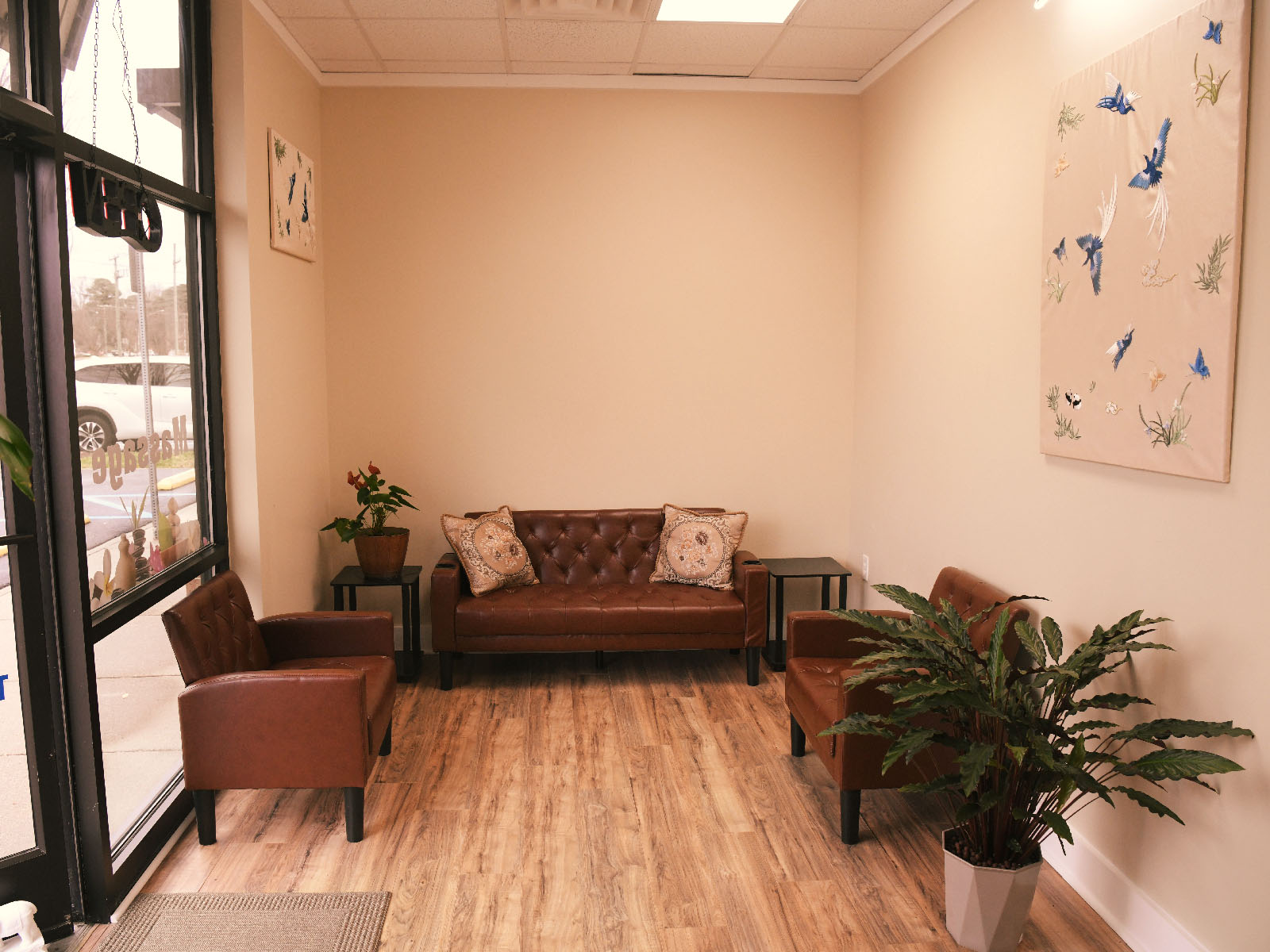 Comfortable waiting area